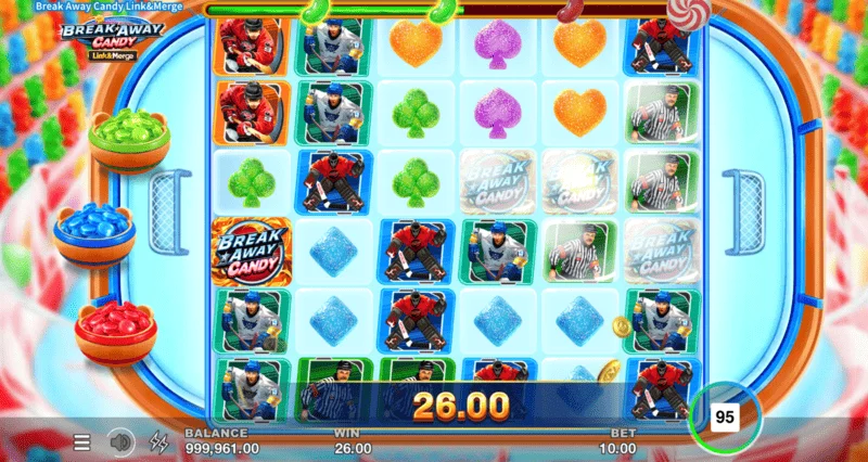 Break Away Candy - déclenchement des Free Spins avec un Multiplier Trail croissant